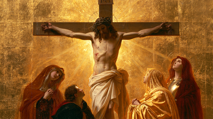 The Crucifixion — The Four Watchers of the Motionless Sun