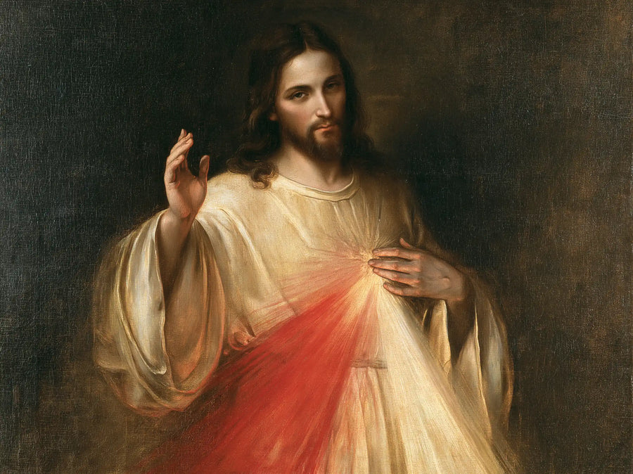Divine Mercy Jesus - Florentine Renaissance · Landscape n° 1