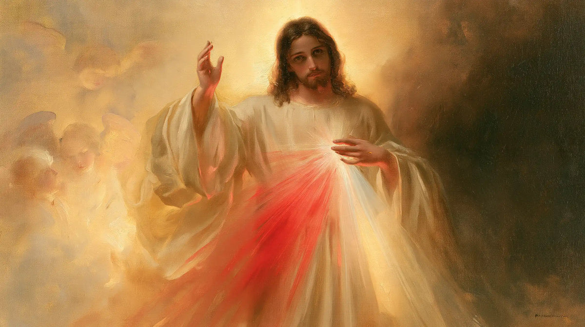 Divine Mercy Jesus - Glory of the Merciful Christ · Landscape n° 6