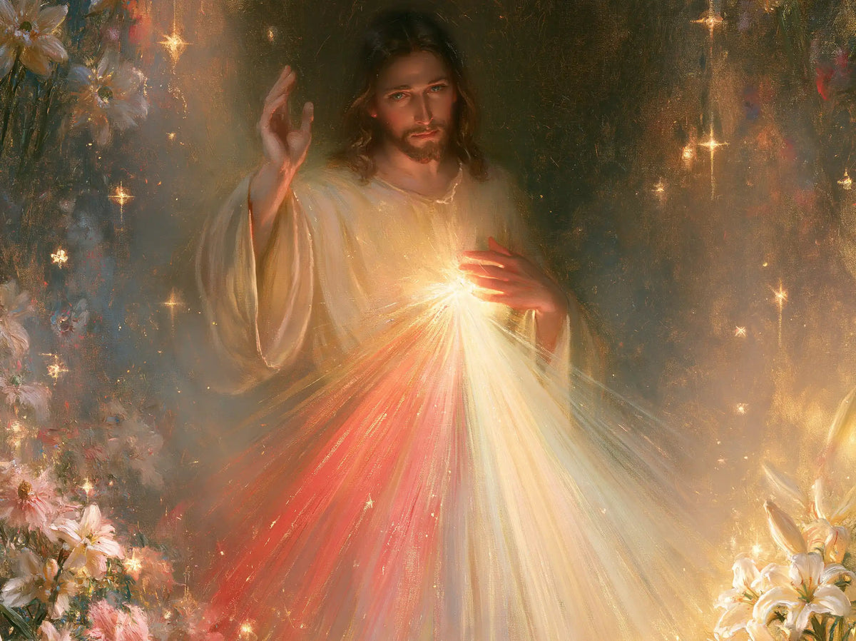 Divine Mercy Jesus — The Garden of Stars of Grace