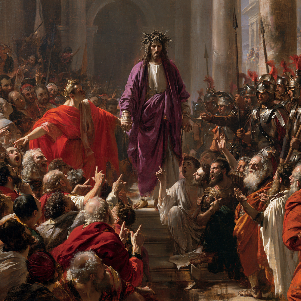 Ecce Homo - 運動の爆発 ・ カレ n° 3 - キリスト教美術