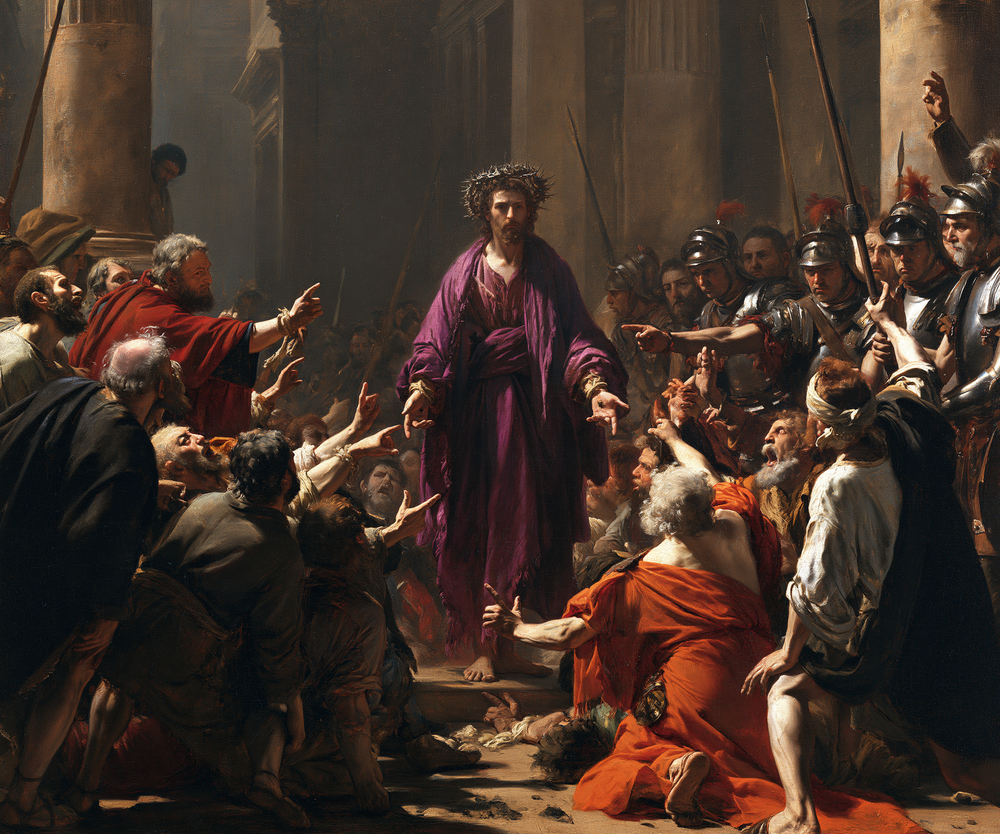 Ecce Homo - 運動の爆発 ・ 風景 n° 3 - キリスト教美術