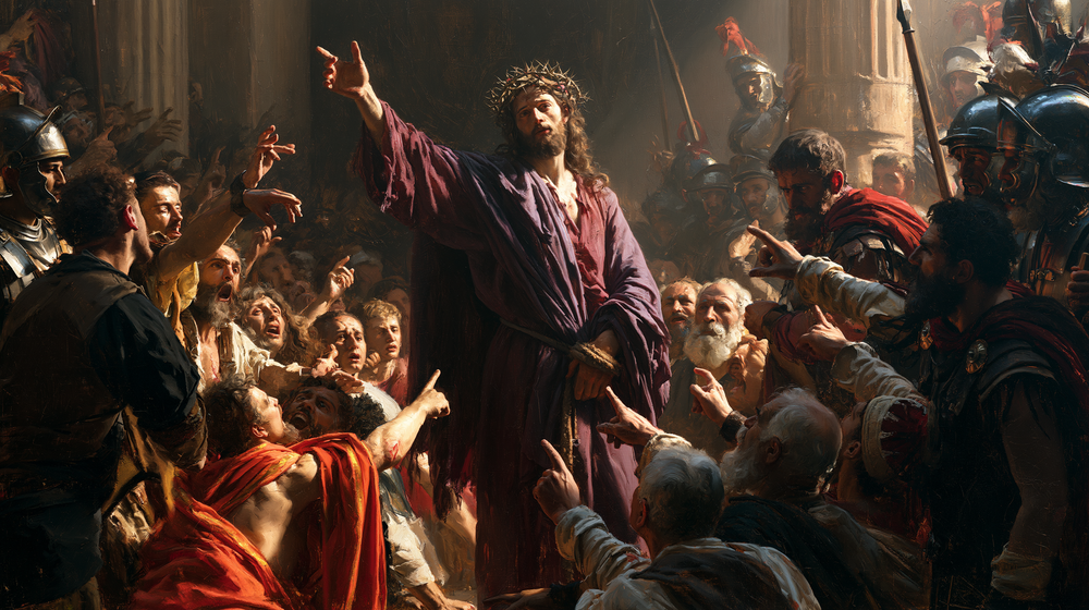 Ecce Homo - 運動の爆発 ・ 風景 n° 17 - キリスト教美術