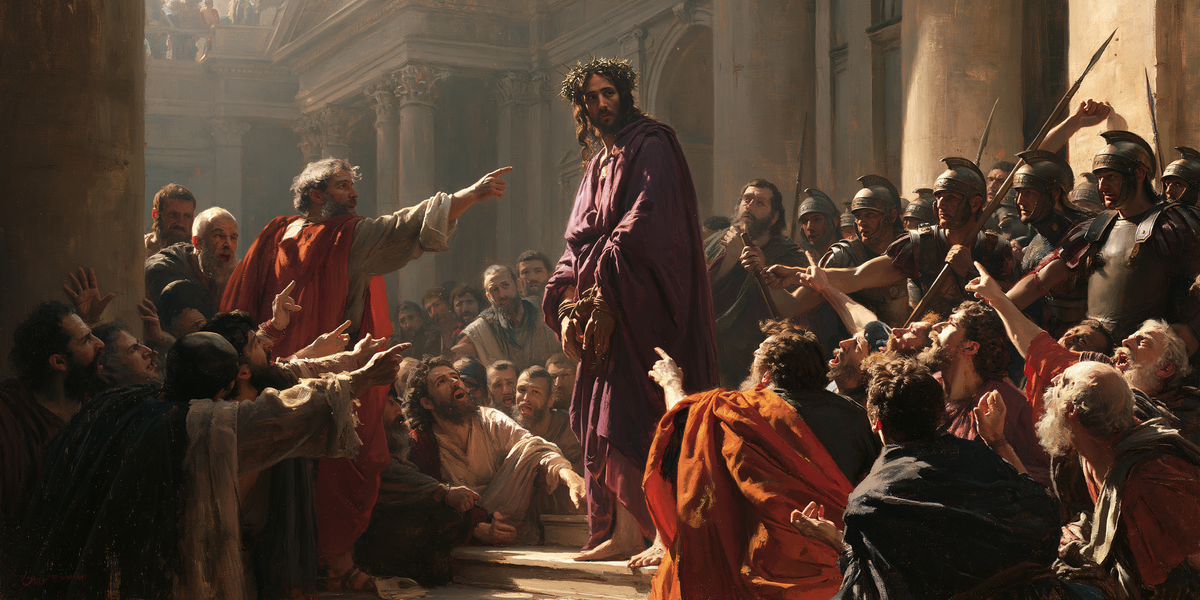Ecce Homo - 運動の爆発 ・ 風景 n° 24 - キリスト教美術