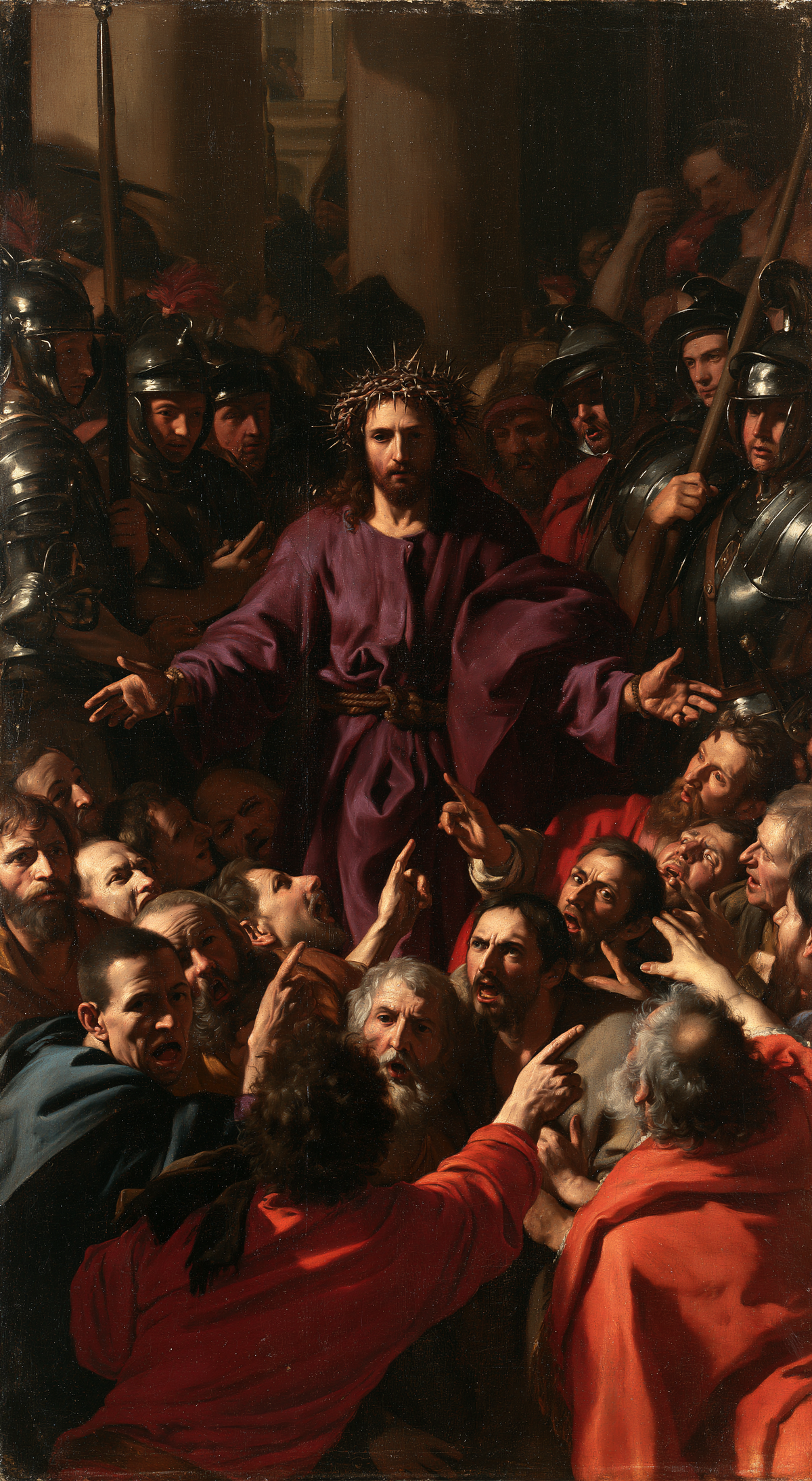 Ecce Homo - 動きの爆発 ・ 肖像 n° 4 - キリスト教美術