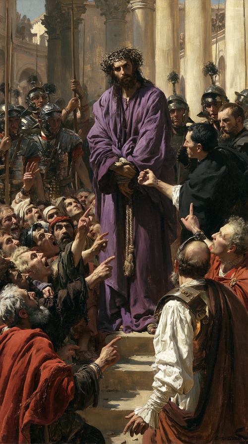 Ecce Homo - 運動の爆発 ・ 肖像 n° 9 - キリスト教美術