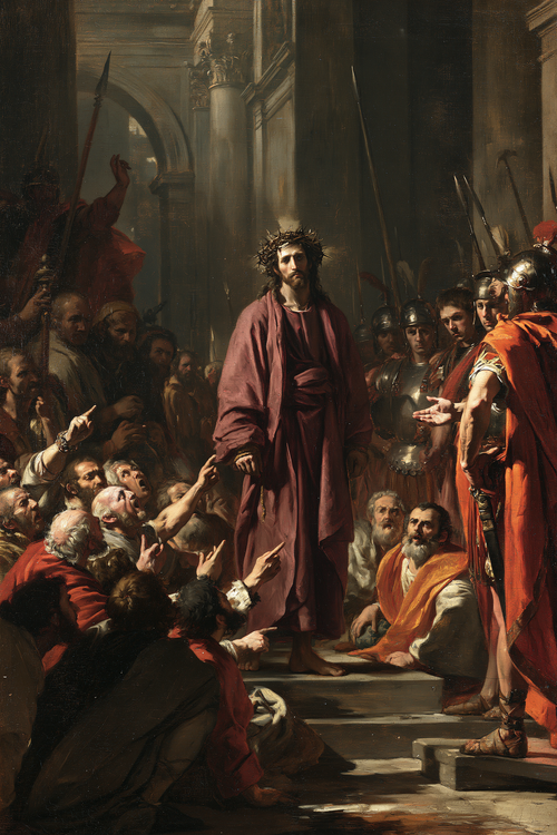 Ecce Homo - 運動の爆発 ・ 肖像 n° 14 - キリスト教美術
