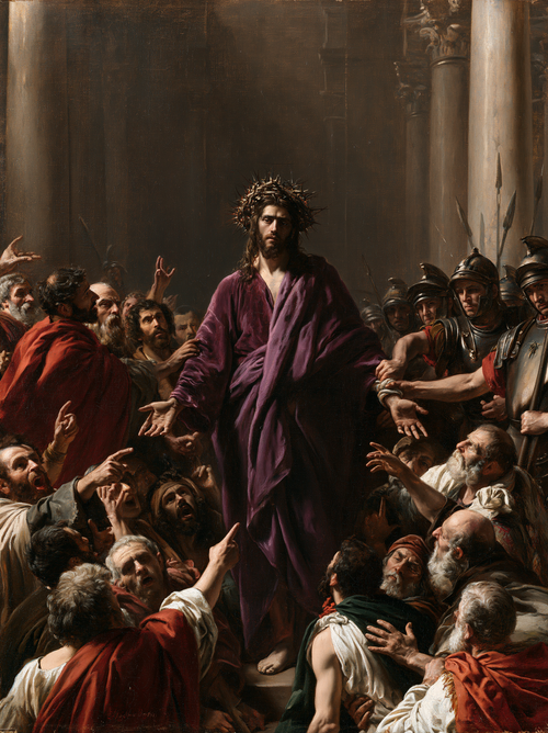 Ecce Homo - 運動の爆発 ・ 肖像 n° 17 - キリスト教美術