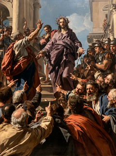 Ecce Homo — Open Arms Beneath the Porticoes’ Sky