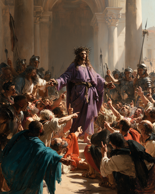 Ecce Homo - 運動の爆発 ・ 肖像 n° 22 - キリスト教美術
