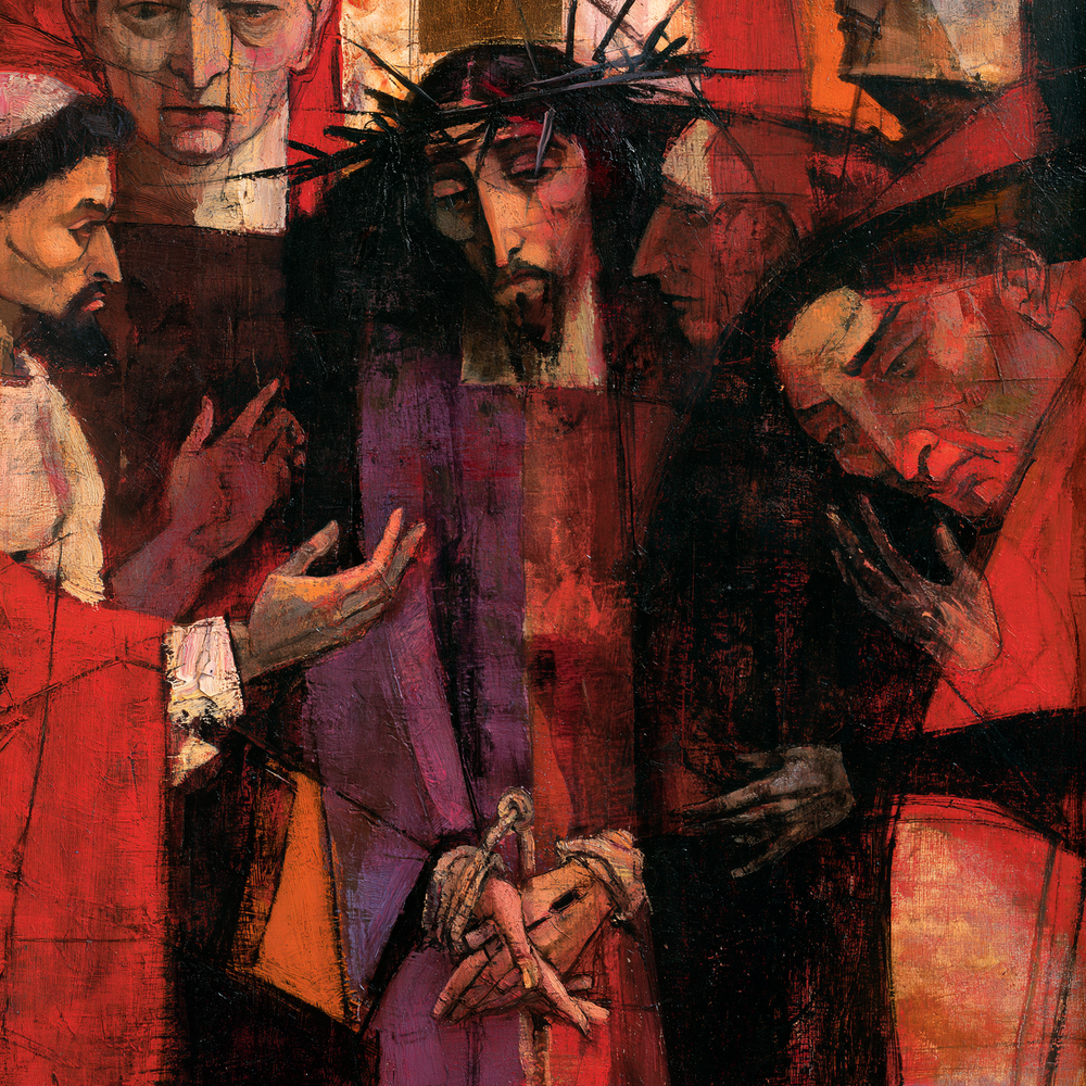 Ecce Homo - 表現主義者 ・ カレ n° 1 - キリスト教美術