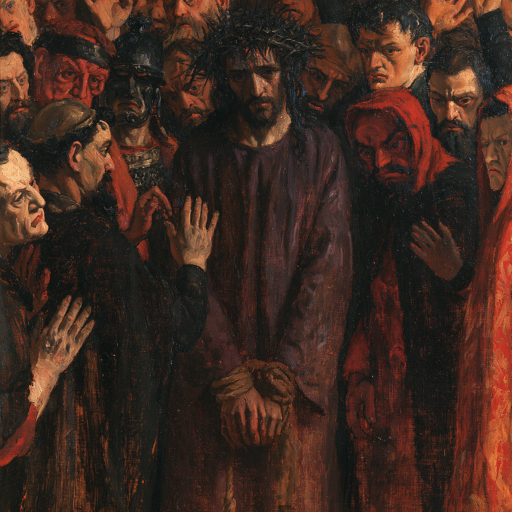 Ecce Homo - 表現主義者 ・ カレ n° 2 - キリスト教美術
