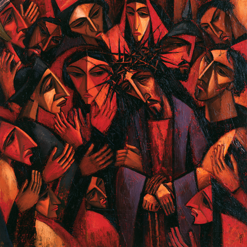 Ecce Homo - 表現主義者 ・ カレ n° 4 - キリスト教美術