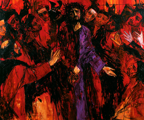 Ecce Homo - 表現主義 ・ 風景 n° 1 - キリスト教美術