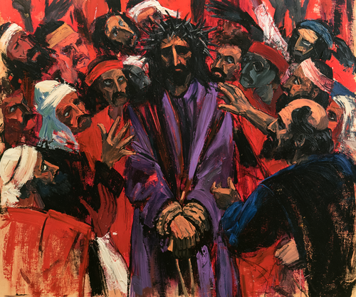 Ecce Homo - 表現主義 ・ 風景 n° 3 - キリスト教美術