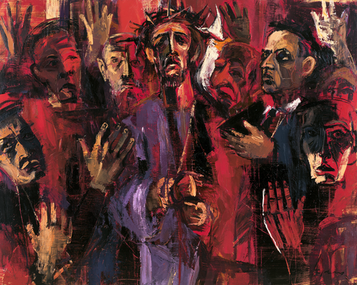 Ecce Homo - 表現主義 ・ 風景 n° 4 - キリスト教美術