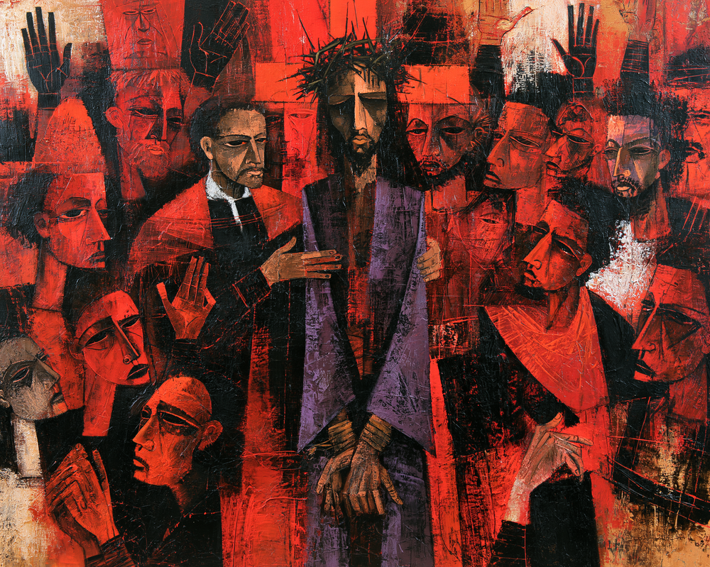 Ecce Homo - 表現主義 ・ 風景 n° 5 - キリスト教美術