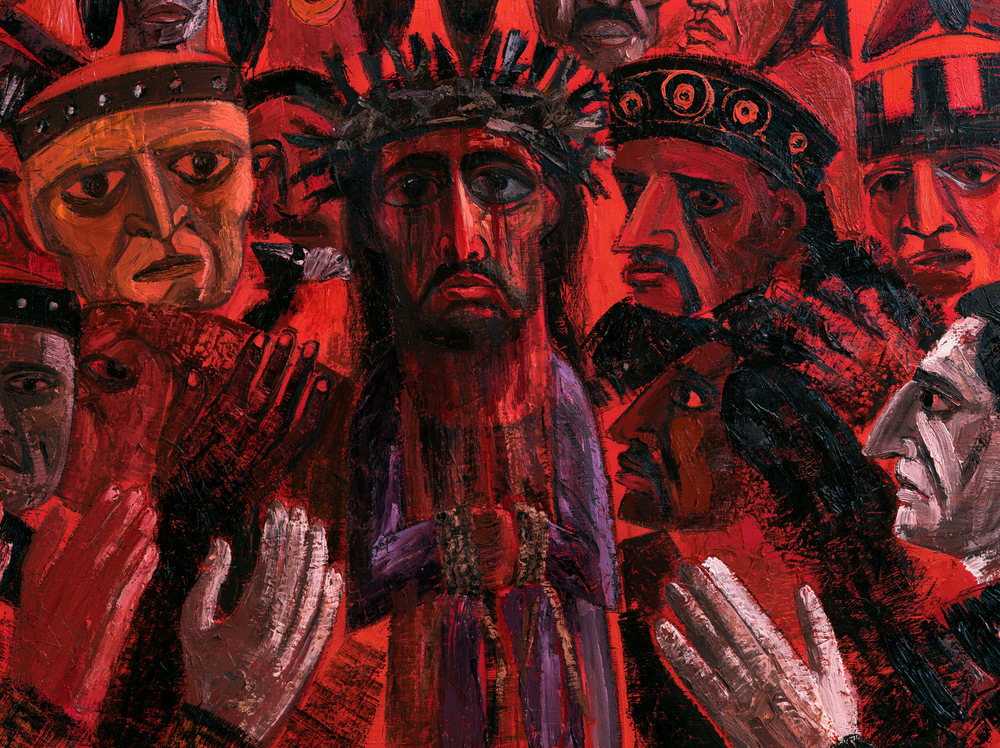Ecce Homo - 表現主義 ・ 風景 n° 8 - キリスト教美術