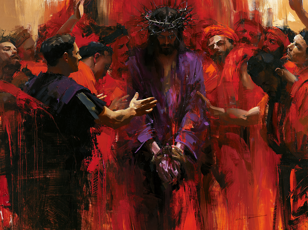 Ecce Homo - 表現主義 ・ 風景 n° 9 - キリスト教美術
