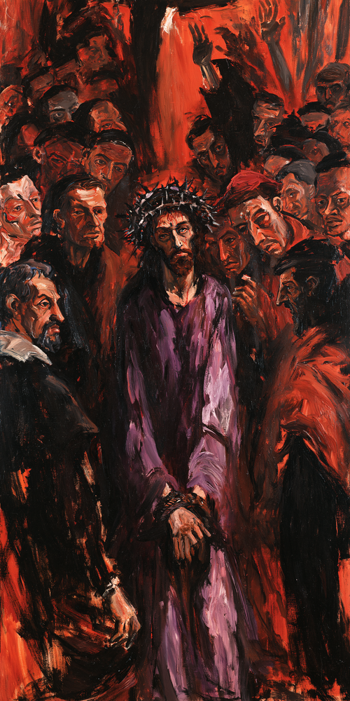 Ecce Homo - 表現主義者 ・ 肖像 n° 1 - キリスト教美術