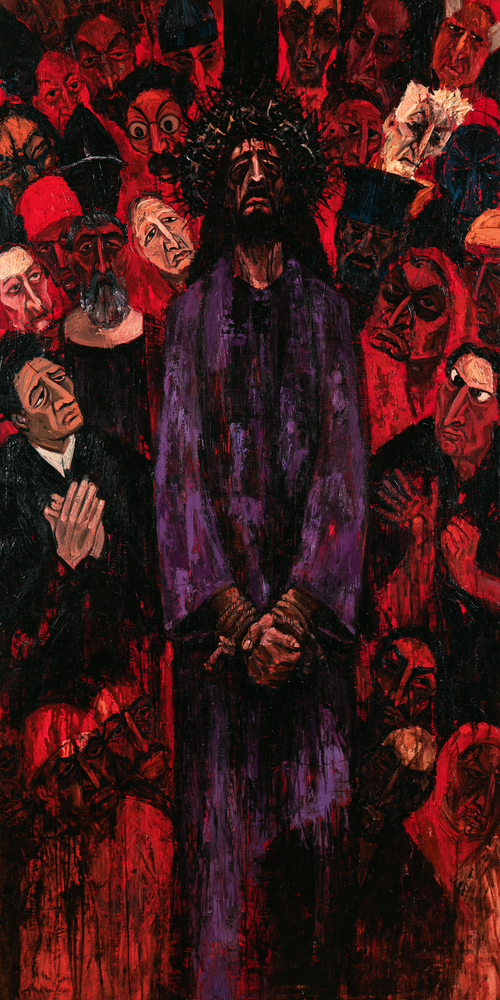 Ecce Homo - 表現主義者 ・ 肖像 n° 3 - キリスト教美術