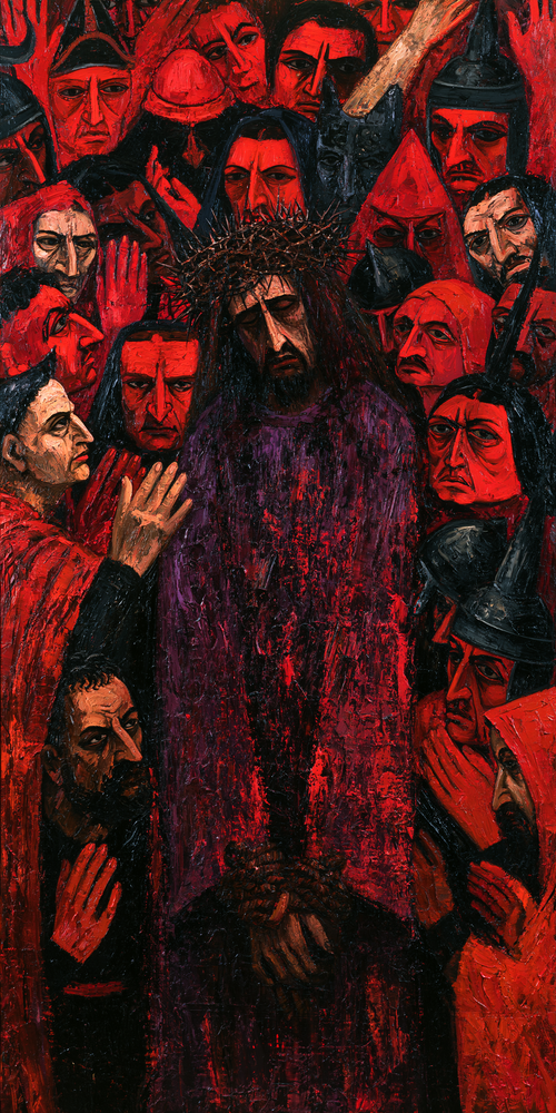 Ecce Homo - 表現主義者 ・ 肖像 n° 4 - キリスト教美術