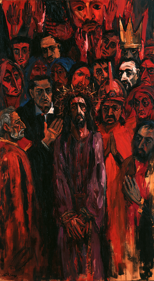 Ecce Homo - 表現主義者 ・ 肖像 n° 8 - キリスト教美術