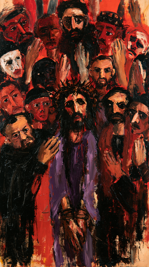 Ecce Homo - 表現主義者 ・ 肖像 n° 9 - キリスト教美術
