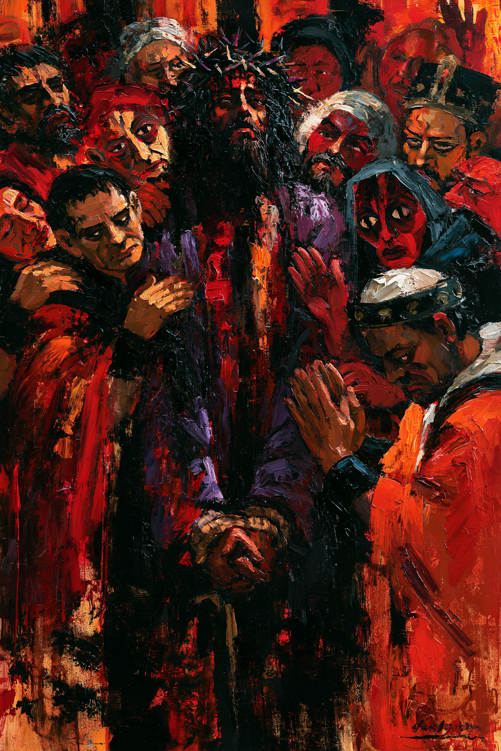 Ecce Homo - 表現主義者 ・ 肖像 n° 13 - キリスト教美術