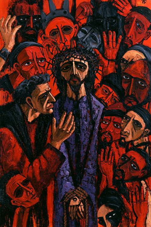 Ecce Homo - 表現主義者 ・ 肖像 n° 14 - キリスト教美術