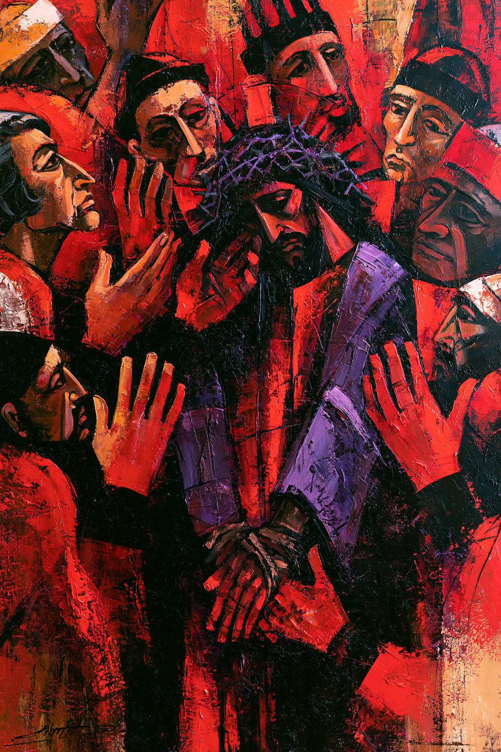 Ecce Homo - 表現主義者 ・ 肖像 n° 15 - キリスト教美術