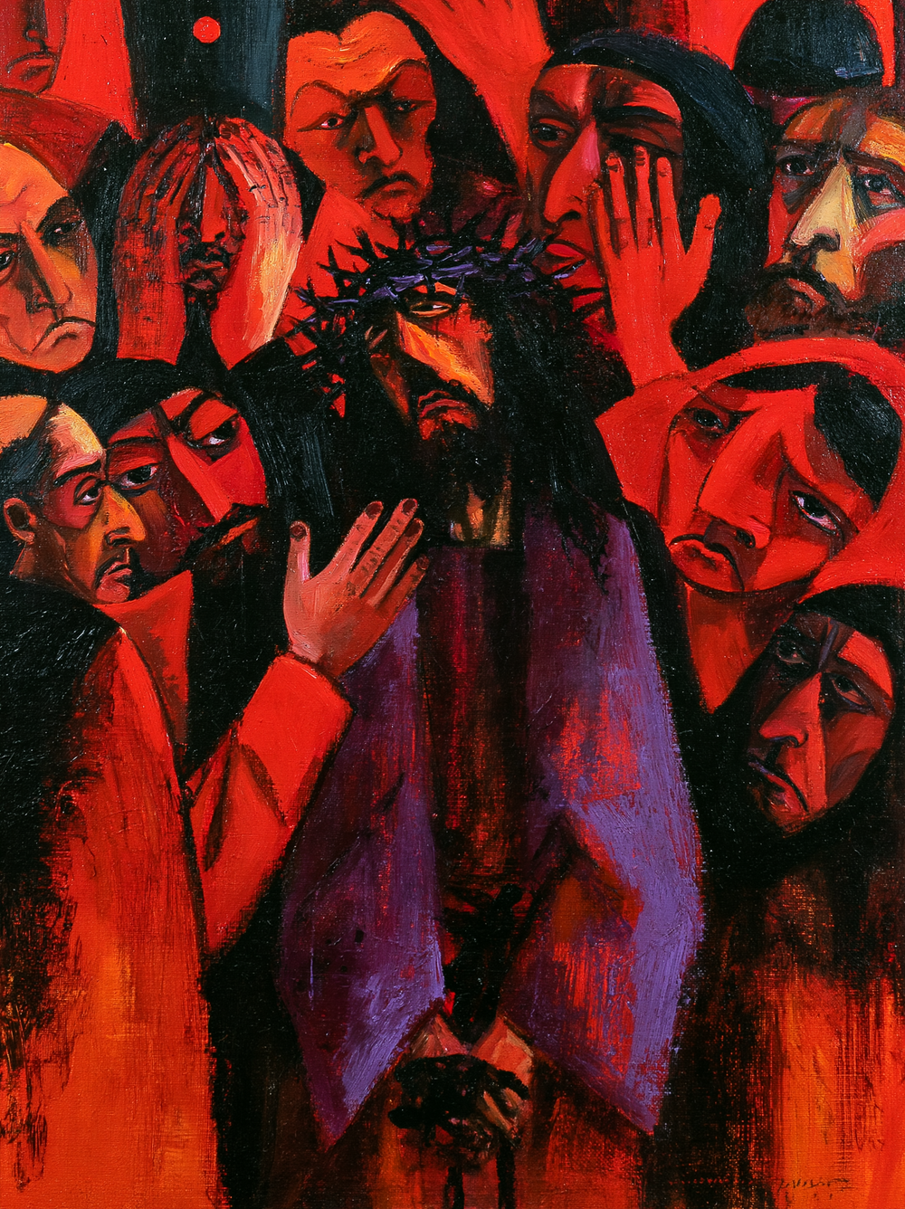 Ecce Homo - 表現主義者 ・ 肖像 n° 17 - キリスト教美術