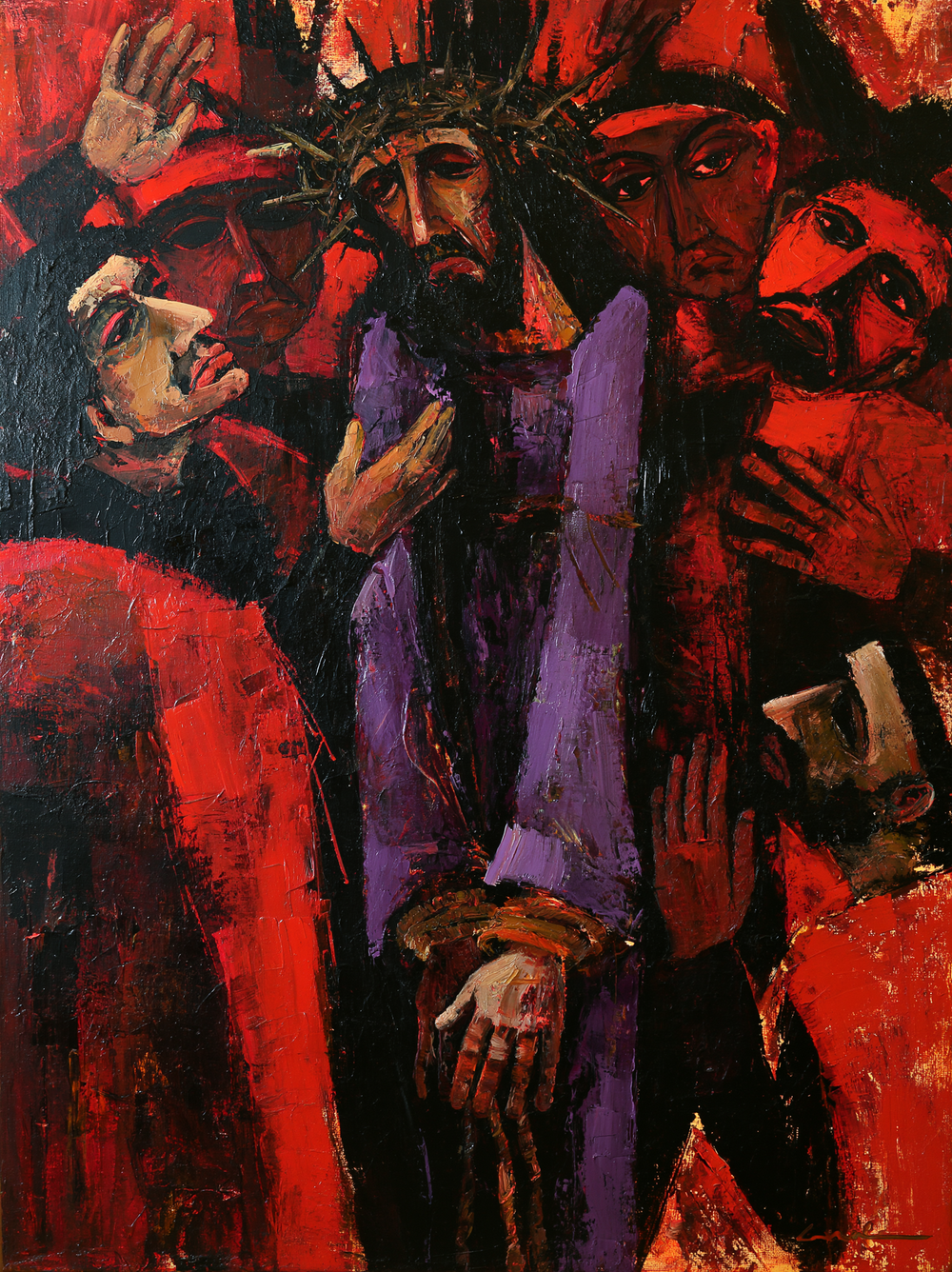 Ecce Homo - 表現主義者 ・ 肖像 n° 18 - キリスト教美術