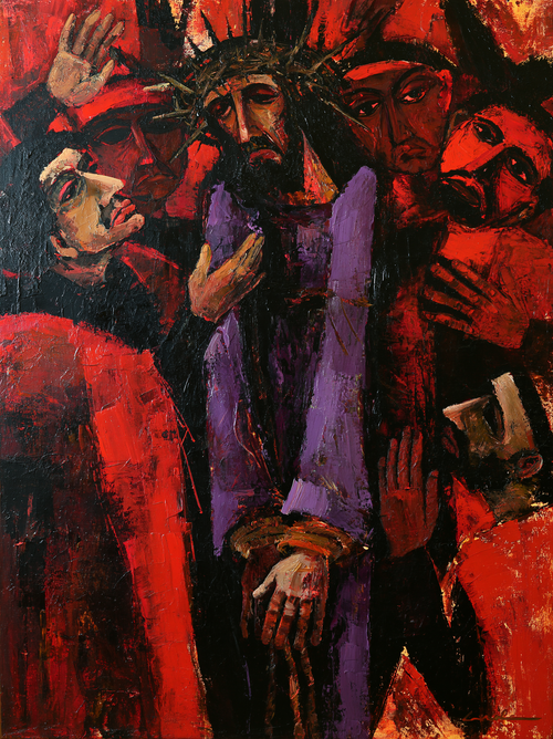 Ecce Homo - 表現主義者 ・ 肖像 n° 18 - キリスト教美術