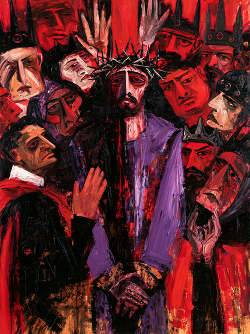 Ecce Homo - 表現主義者 ・ 肖像 n° 20 - キリスト教美術