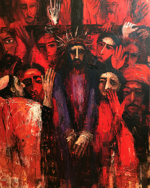 Ecce Homo - 表現主義者 ・ 肖像 n° 22 - キリスト教美術