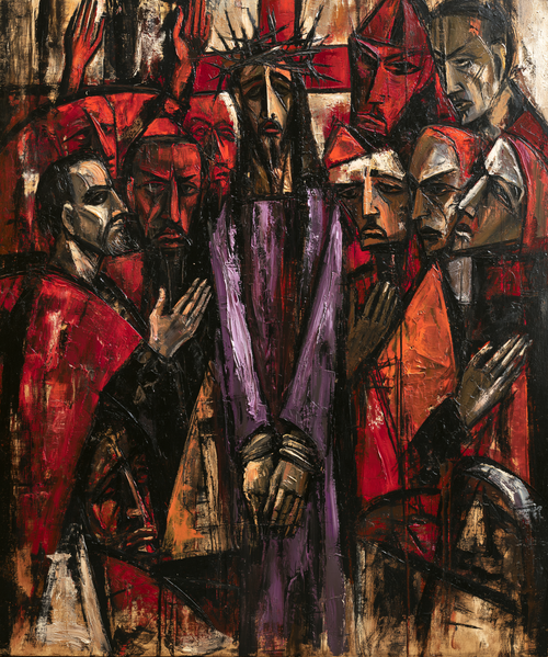 Ecce Homo - 表現主義者 ・ 肖像 n° 25 - キリスト教美術