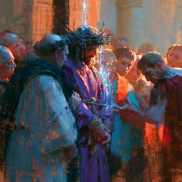 Ecce Homo — Purple Between Two Blue Shores