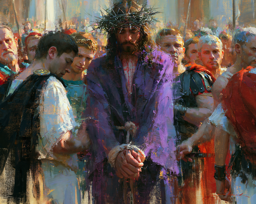 Ecce Homo - 印象派 ・ 風景 n° 2 - キリスト教美術