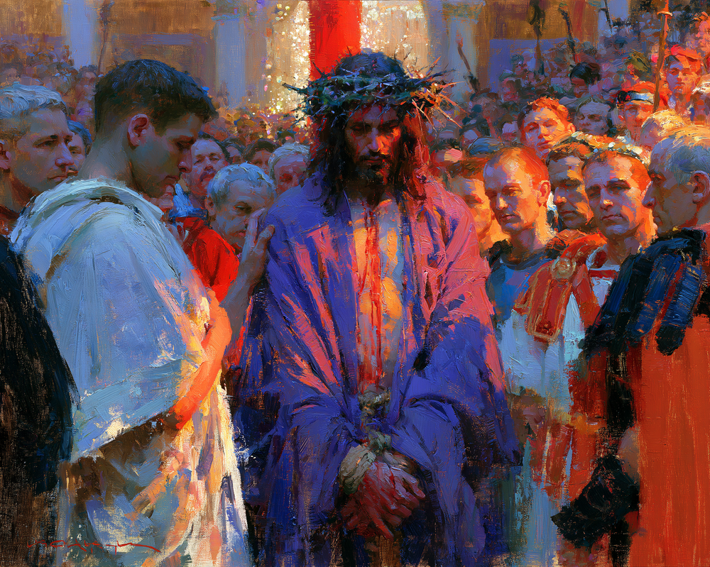 Ecce Homo - 印象派 ・ 風景 n° 4 - キリスト教美術