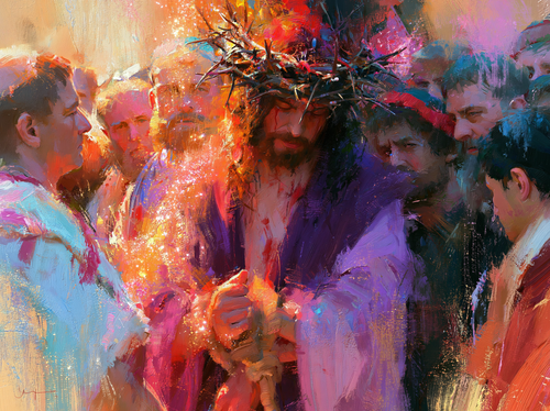 Ecce Homo - 印象派 ・ 風景 n° 7 - キリスト教美術