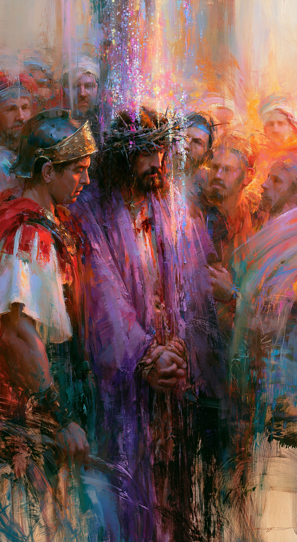 Ecce Homo - 印象派 ・ 肖像 n° 9 - キリスト教美術