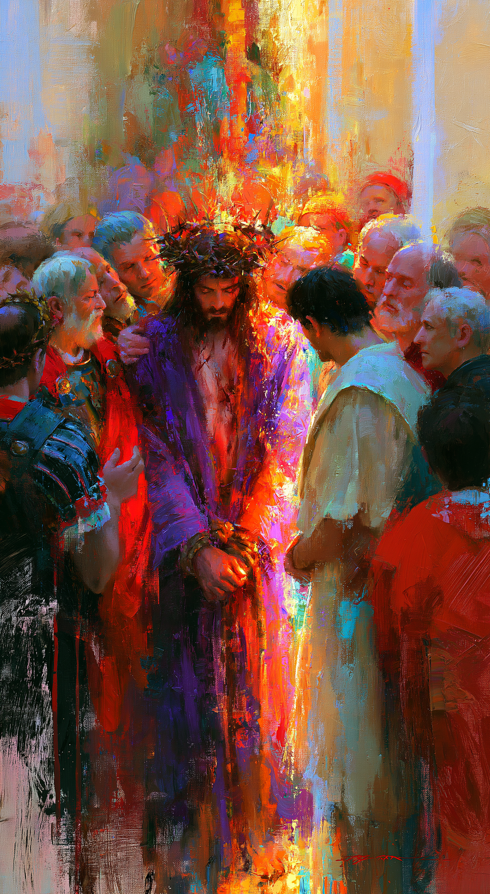 Ecce Homo - 印象派 ・ 肖像 n° 10 - キリスト教美術