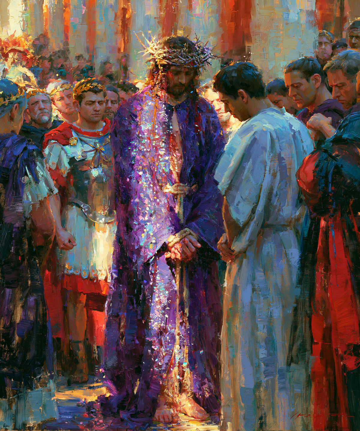Ecce Homo - 印象派 ・ 肖像 n° 24 — aperçu de la finition sélectionnée