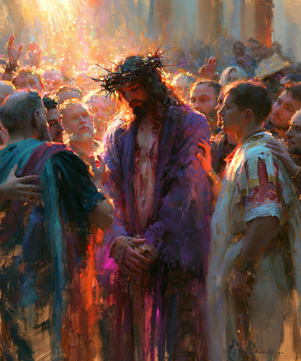 Ecce Homo - 印象派 ・ 肖像 n° 26 - キリスト教美術