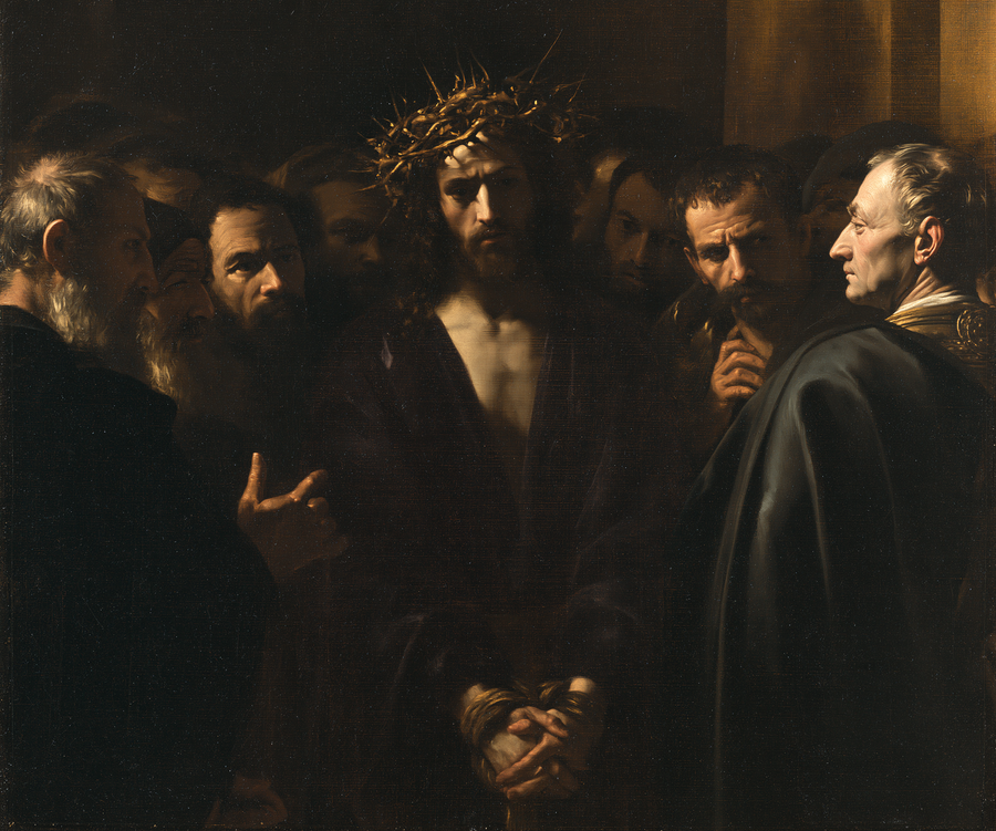 Ecce Homo - Black and gold · Landscape n° 4