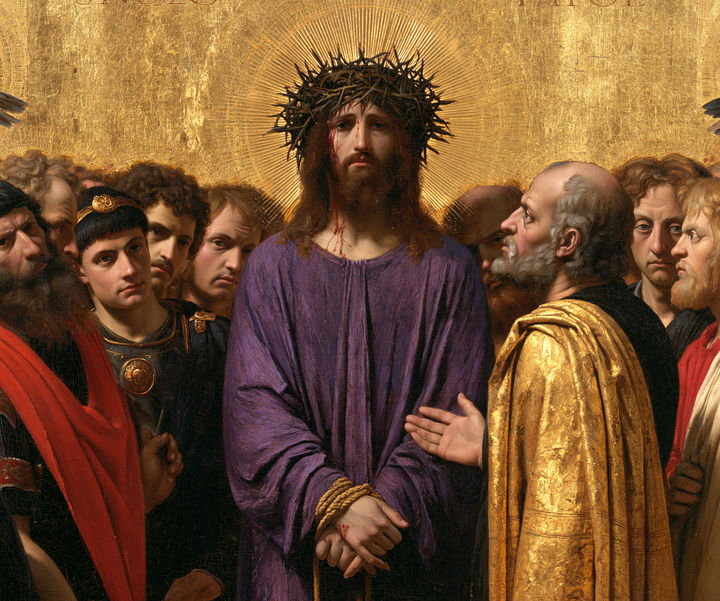 Ecce Homo - 神聖な黄金 ・ 風景 n° 1