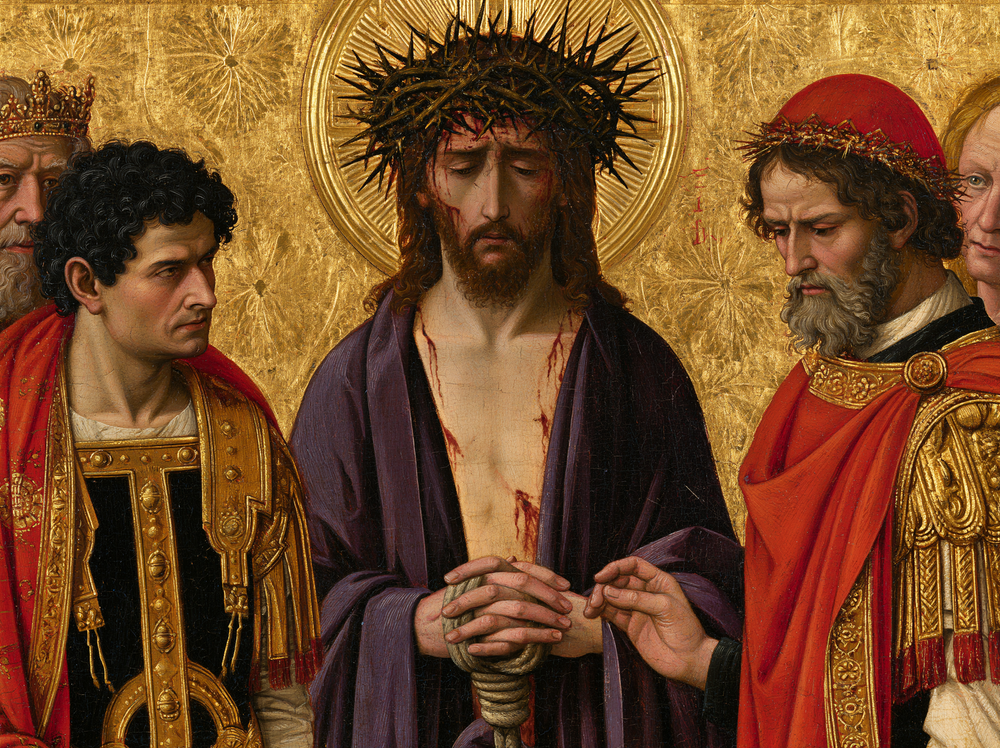 Ecce Homo - 神聖な黄金 ・ 風景 n° 6 - キリスト教美術