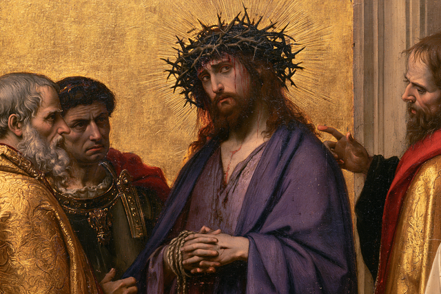 Ecce Homo - 神聖な黄金 ・ 風景 n° 9