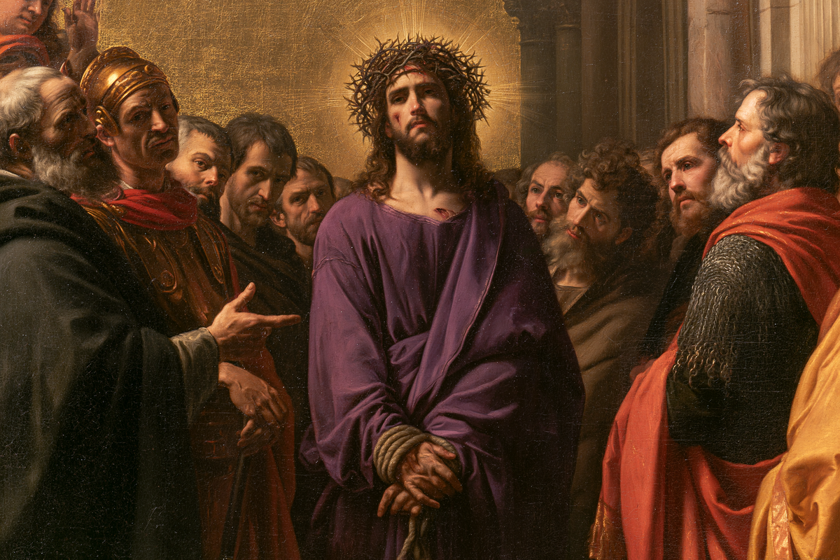 Ecce Homo - 神聖な黄金 ・ 風景 n° 10